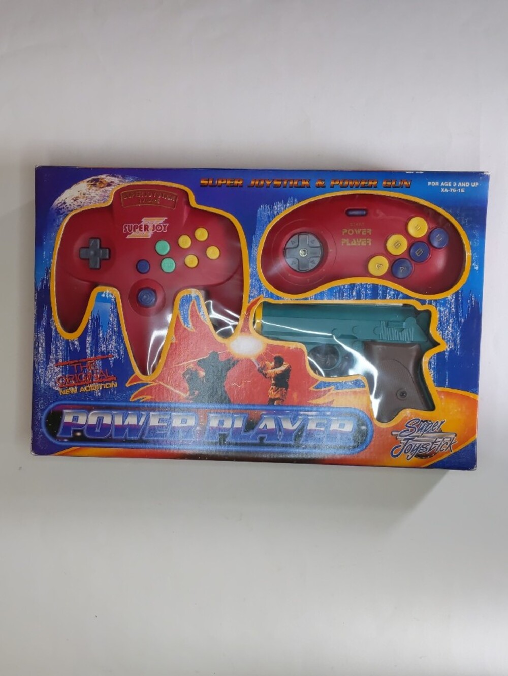 Power Player '90s Super Joystick TV & Game Controller New